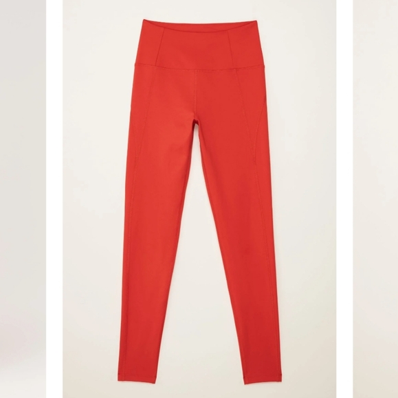 NWT Girlfriend Collective Compressive Pocket Legging in Tart - Picture 10 of 12